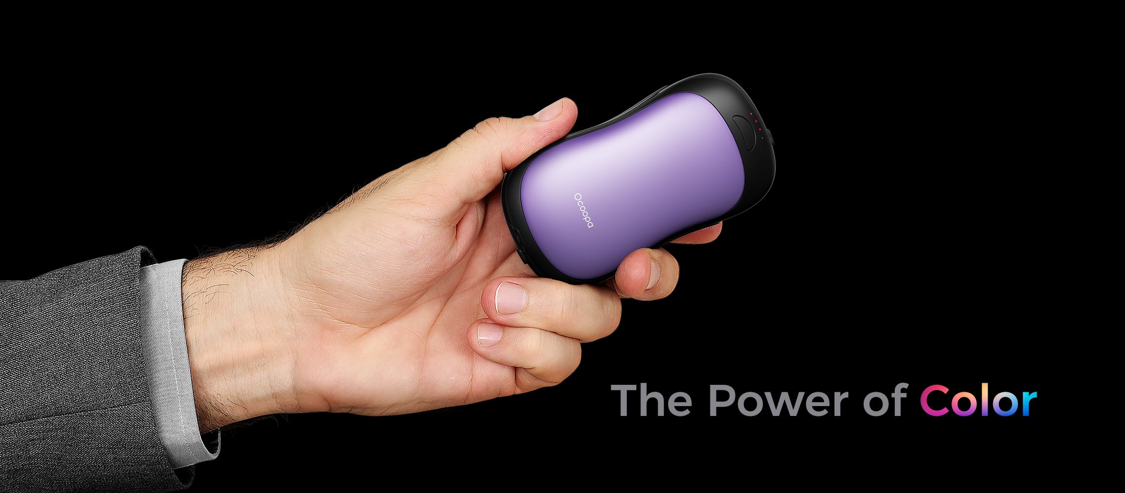 Ocoopa UT3 Pro Color Options - Explore Stylish Choices for Your Rechargeable Magnetic Hand Warmer -purle.