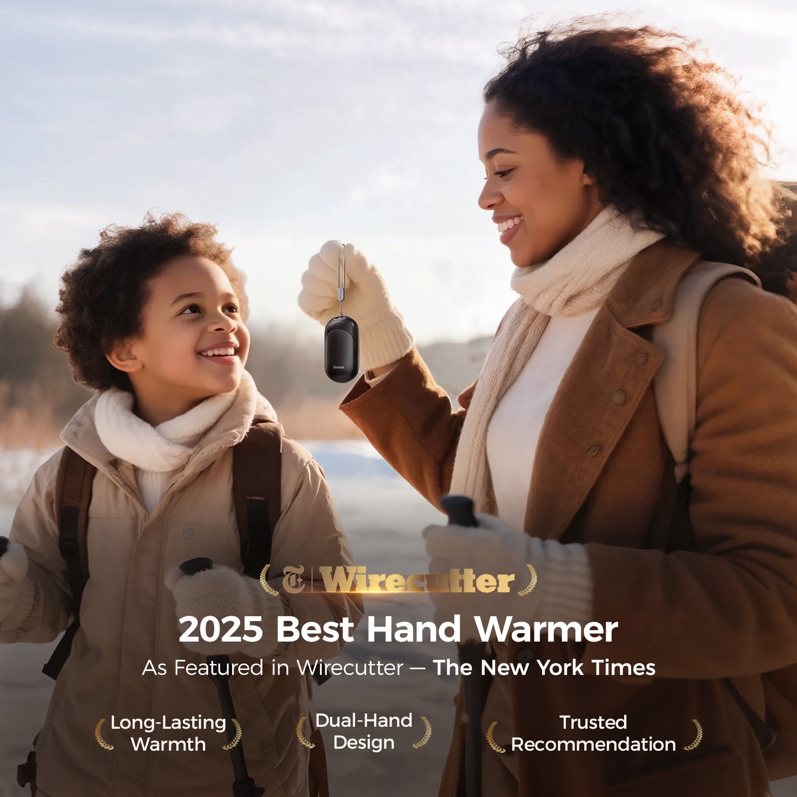 Recognized by Wirecutter: Ocoopa UT3 Lite Earns Spot in 2025 Best Hand Warmers Guide