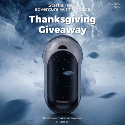 Ocoopa H01 PD Rechargeable Hand Warmer Coming Soon