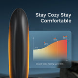 Ocoopa HotPal PD quick charge rechargeable hand warmer with 3 heat levels, ergonomic design, and 5,000mAh fast-charging power bank.