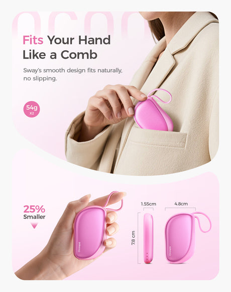 OCOOPA Fashion UT4 Young 2in1 Magnetische wiederaufladbare Handwärmer