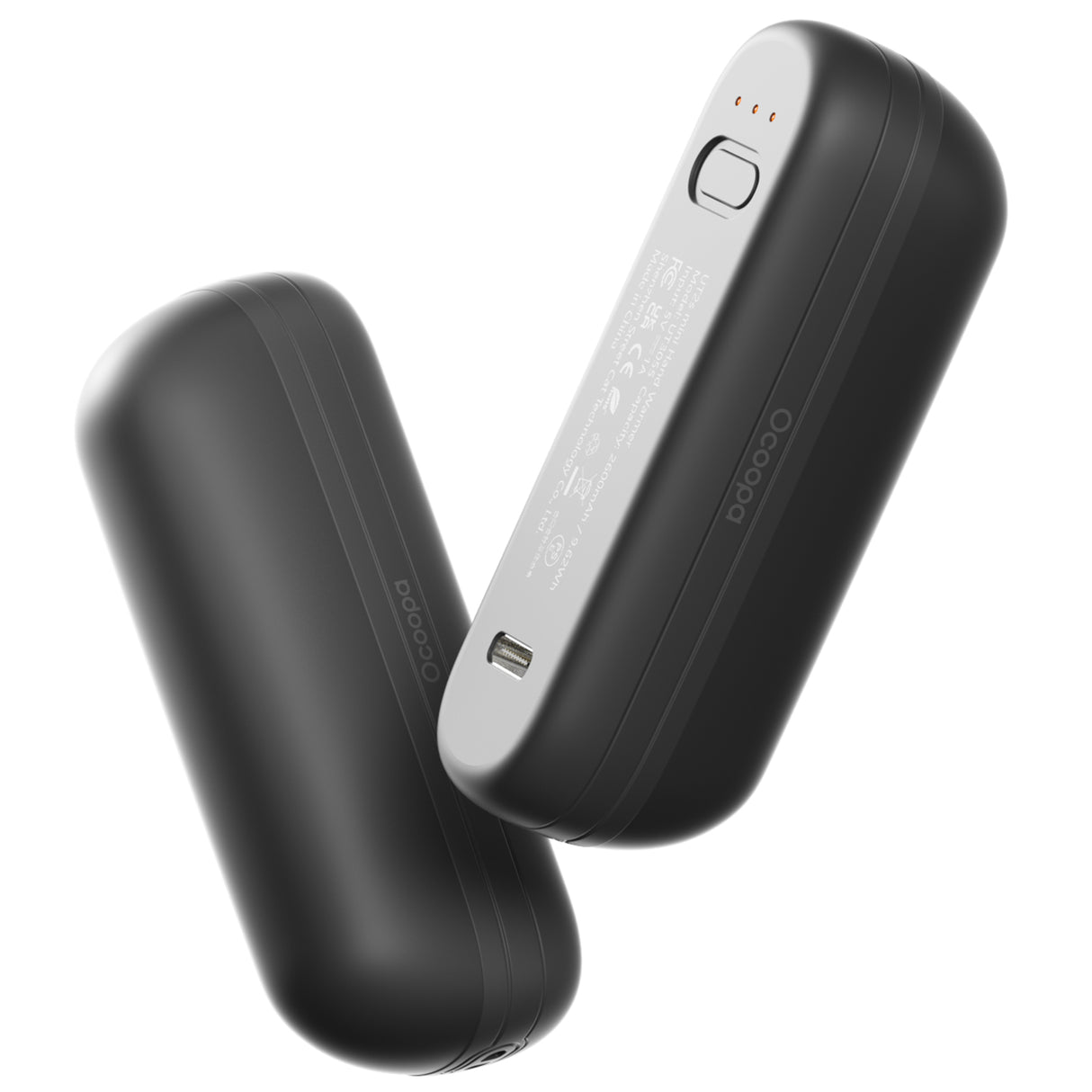 2 en 1 Mini Chauffe-Mains Portable USB Rechargeable Mignon Chauffe-Mains  éLectrique pour L'ExtéRieur