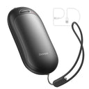 Ocoopa HotPal PD quick charge rechargeable hand warmer with 3 heat levels, ergonomic design, and 5,000mAh fast-charging power bank.