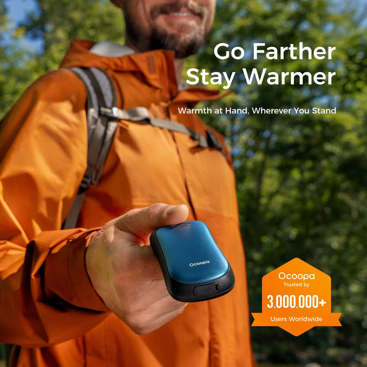 OCOOPA Fashion UT4 Young 2in1 Magnetische wiederaufladbare Handwärmer
