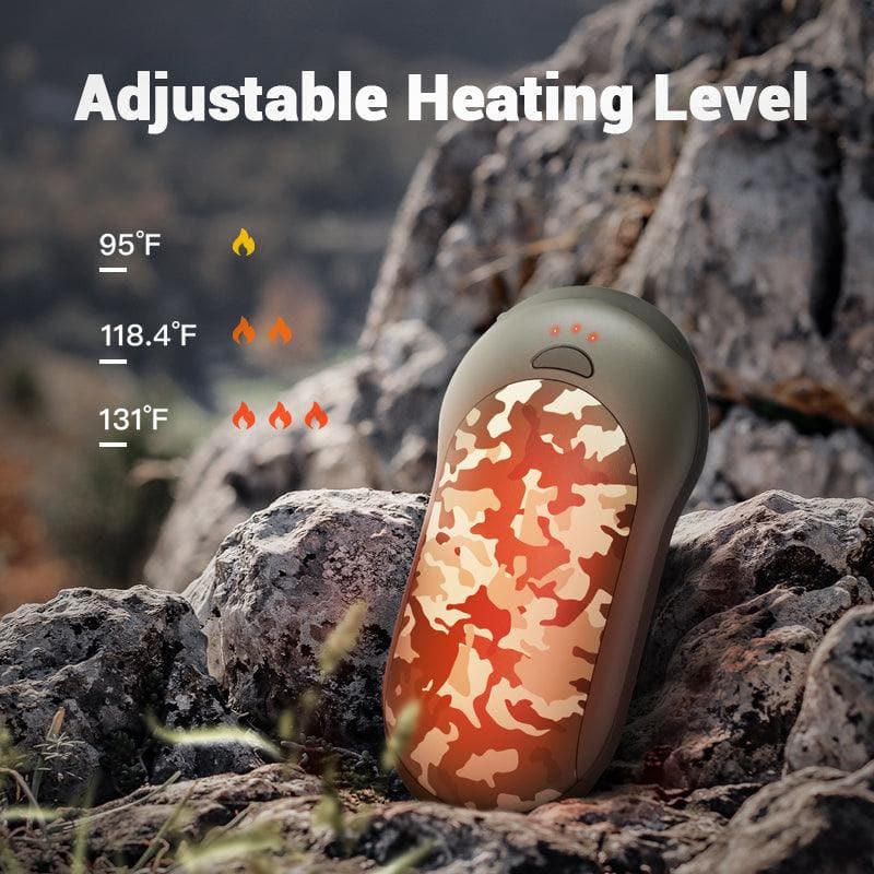 Ocoopa H01 PD Pro - 10,000 mAH Rechargeable Hand Warmer, Fast Charging Available, IP45 Waterproof and Dustproof