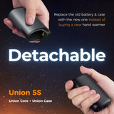 Ocoopa Union 5s - Scaldamani ricaricabile staccabile da 10.000 mAh