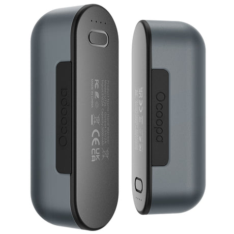 OCOOPA Scaldamani Ricaricabile USB, Power Bank 5200mAh