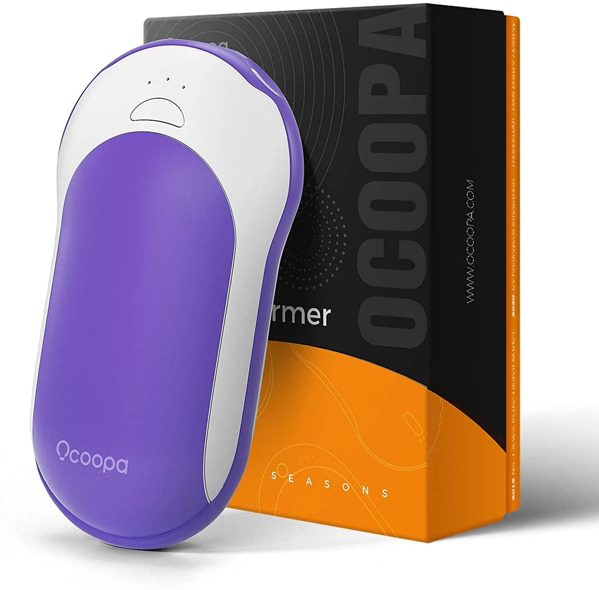 Ocoopa H01-10,000 mAH Rechargeable Hand Warmer, Fast charging Options Available